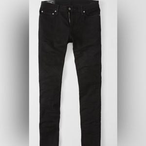 Abercrombie & Fitch Athletic Skinny Jeans - Black - 33x30 - Like New